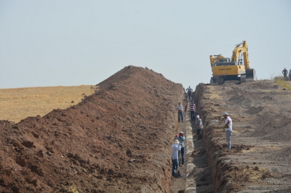 Kralkızı Dicle Cazibe Sulaması 2.Kısım Şebeke Yapım İşi